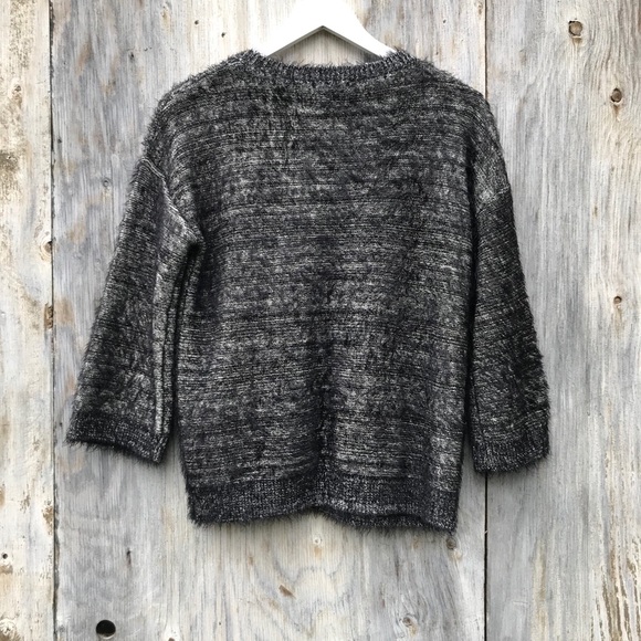 Halogen 3/4 Sleeve Knit Sparkle Sweater - Picture 5 of 9